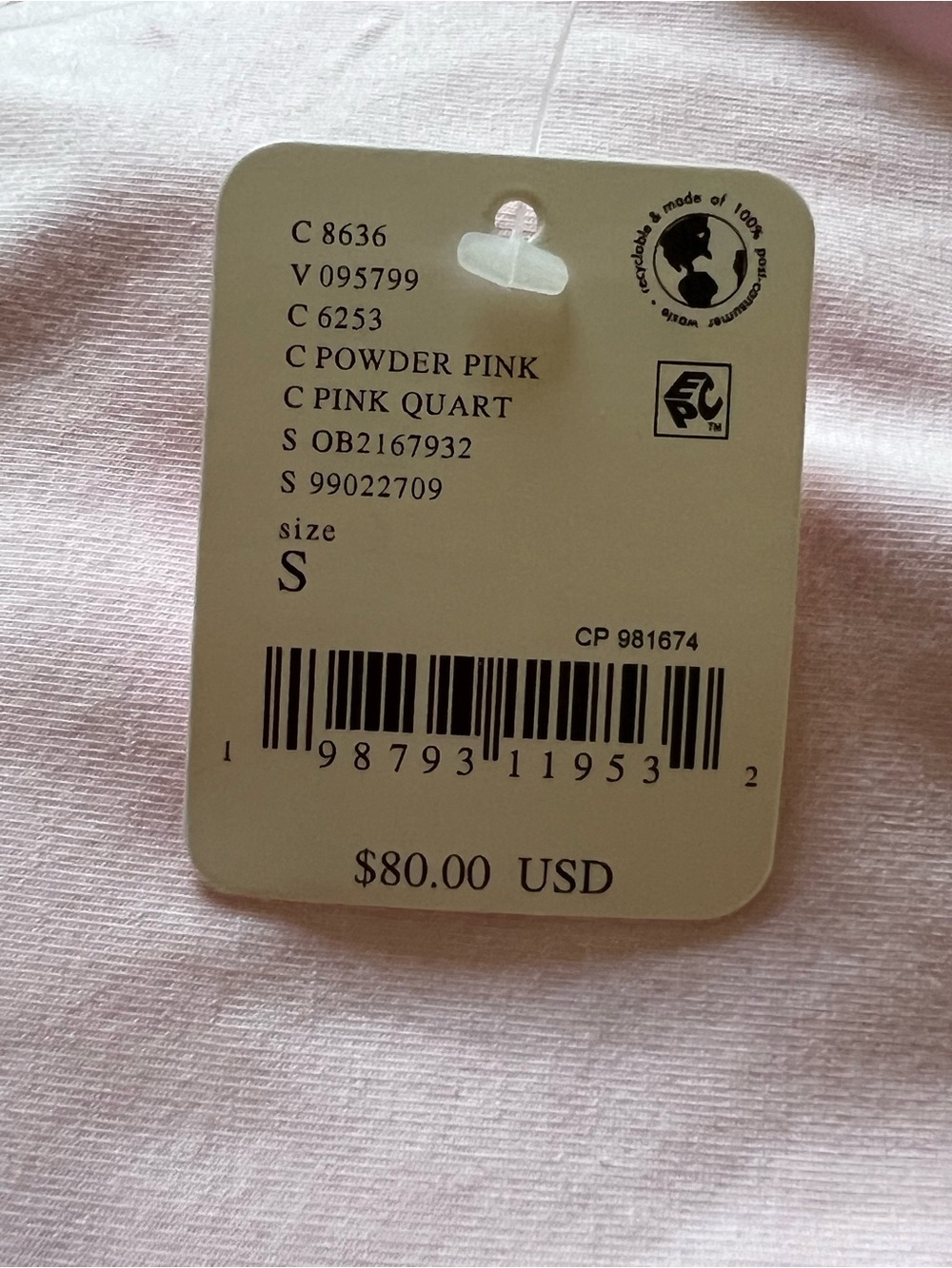We The Free Pale Pink V-Back Babydoll Mini Dress - Picture 7 of 7
